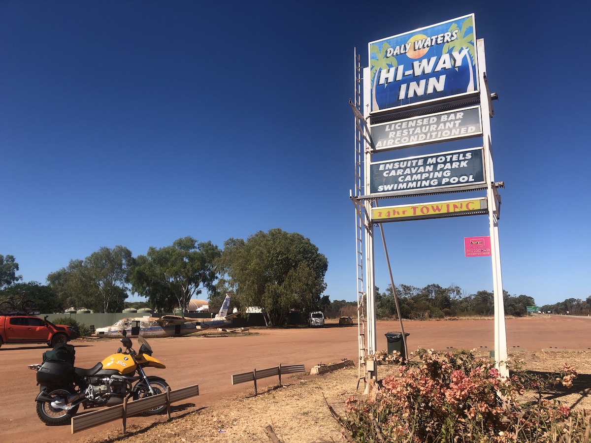 BMW R1150GS Darwin run